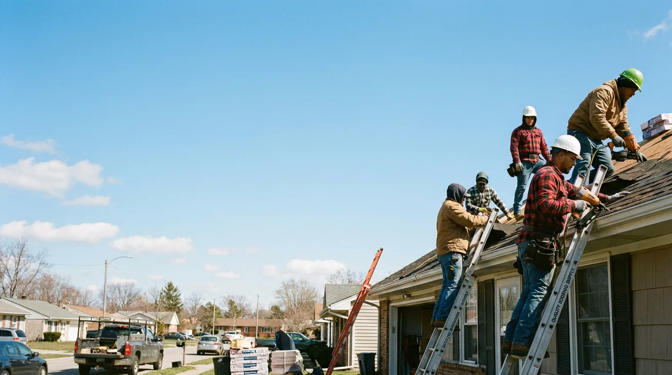 Roofing in Rienzi, MS near me